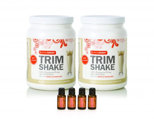 Slim & Sassy® Trim Kit - 2 Vanilla Trim Shakes